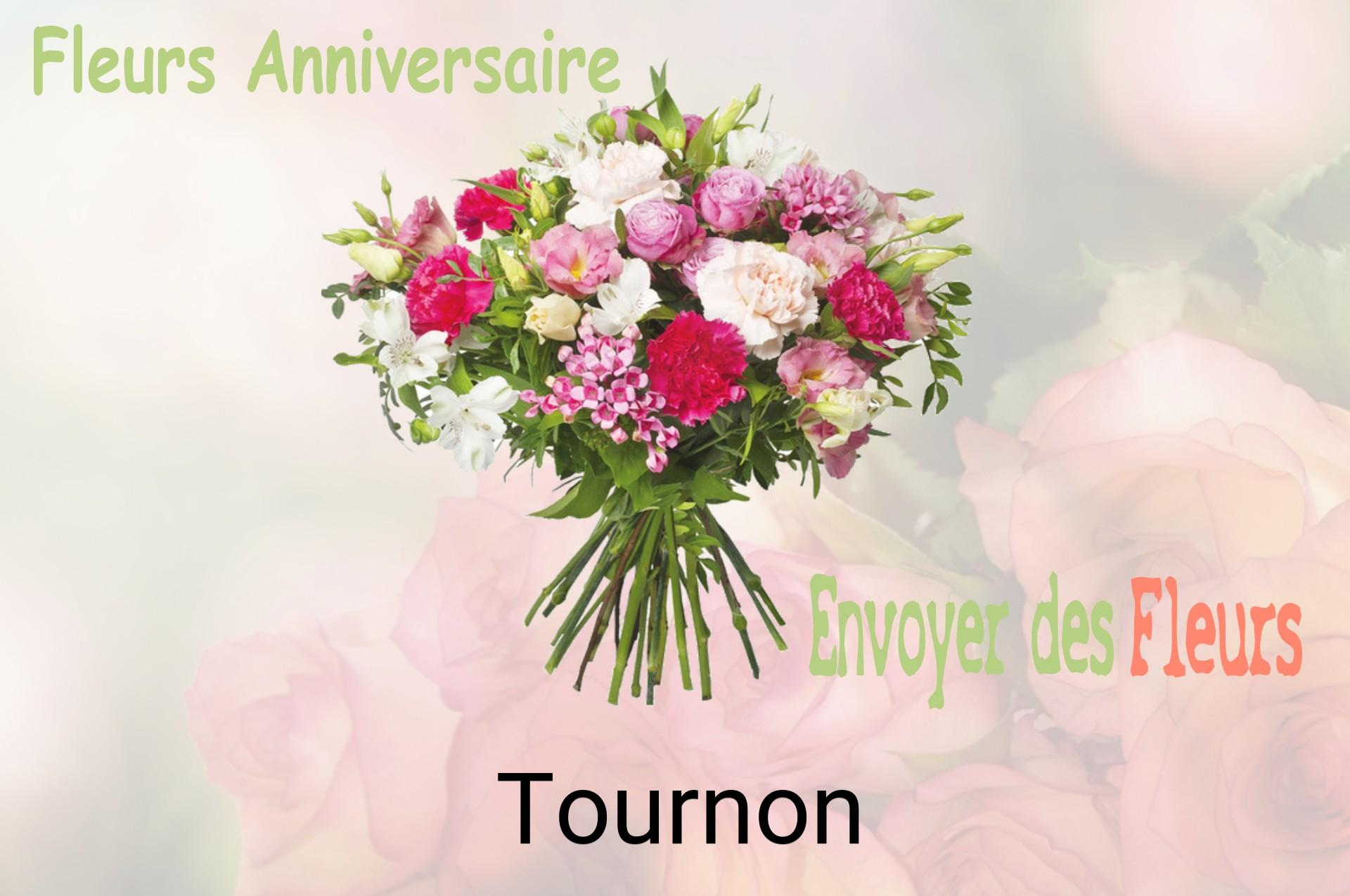 Bouquet de fleurs d’anniversaire livré à Tournon